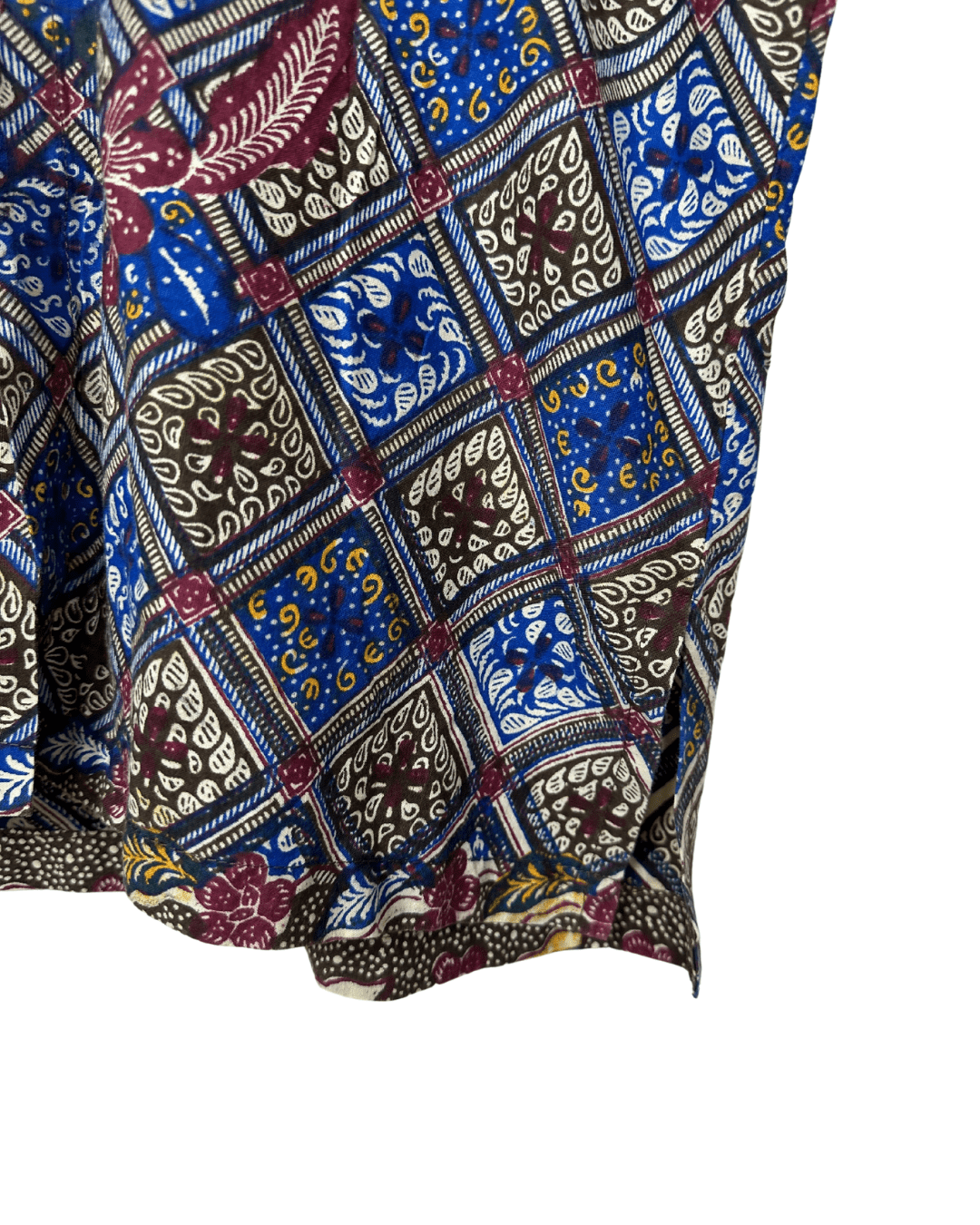 Vintage Geo Floral Shirt XL - Funkify