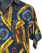 Vintage Geo Pattern Shirt XL - Funkify