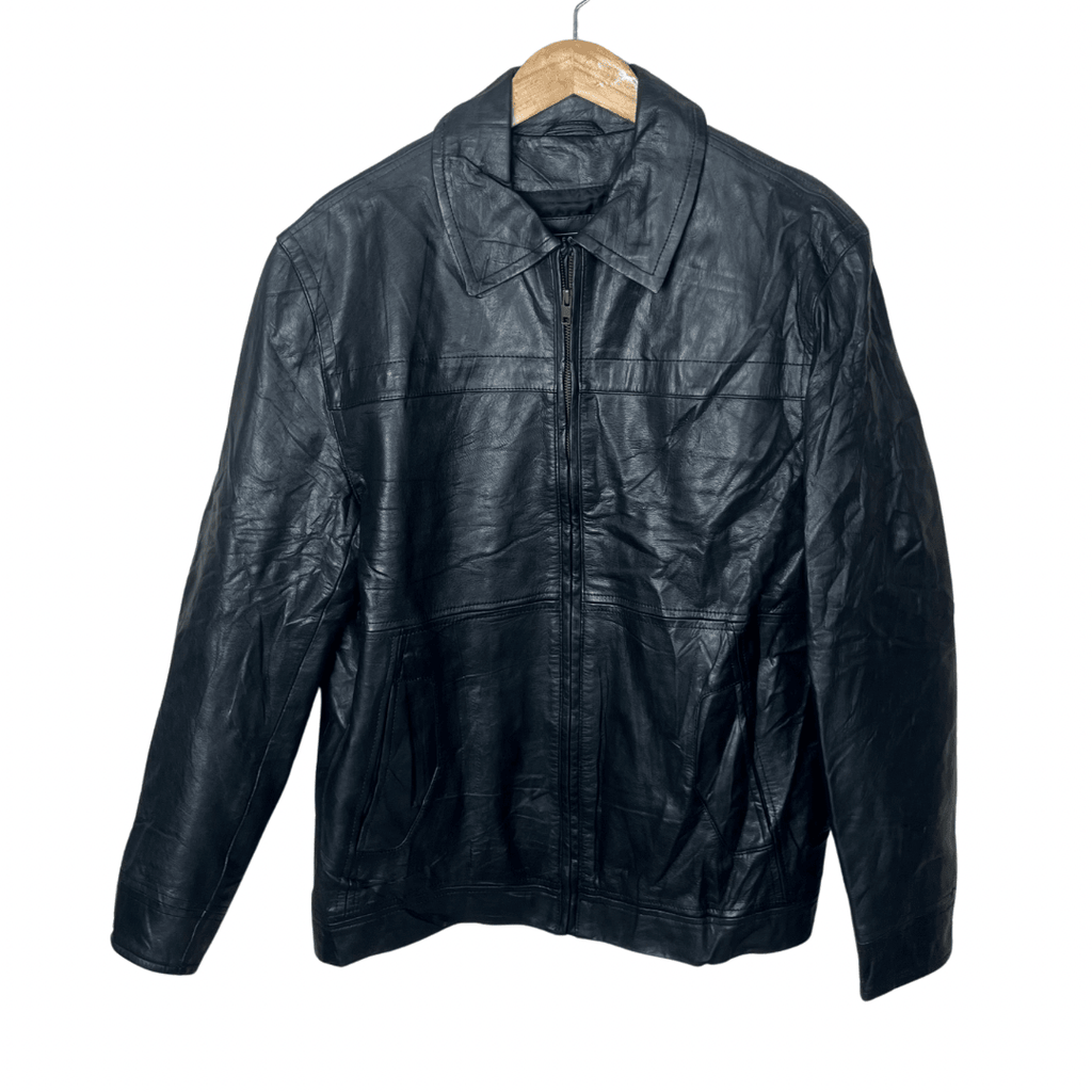 Vintage George Genuine Leather Jacket Large - Funkify