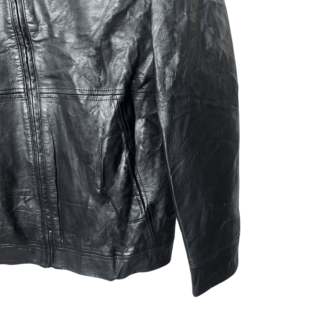Vintage George Genuine Leather Jacket Large - Funkify