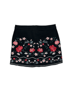 Vintage George. Skirt Floral Embroidery - Funkify