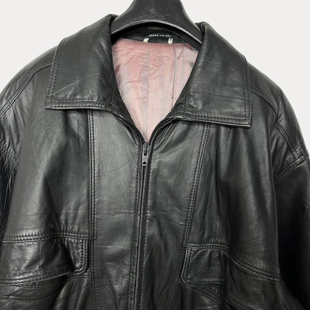 Vintage Gerome Genuine Leather Jacket - Funkify