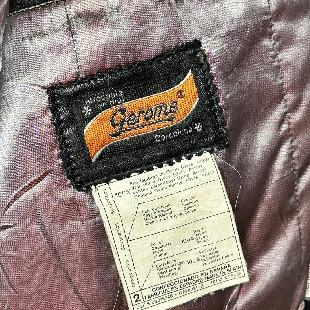 Vintage Gerome Genuine Leather Jacket - Funkify
