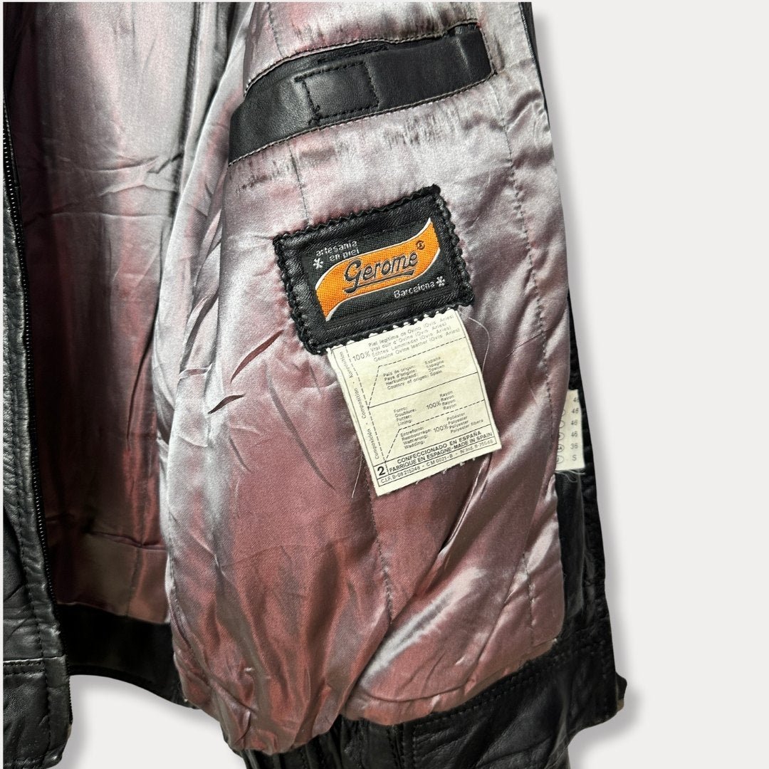Vintage Gerome Genuine Leather Jacket - Funkify