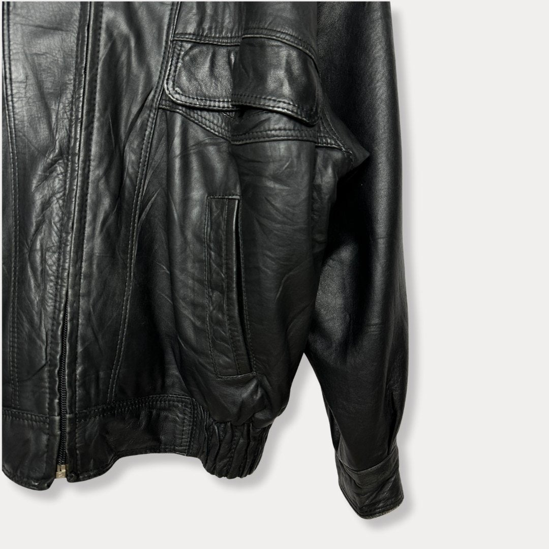 Vintage Gerome Genuine Leather Jacket - Funkify
