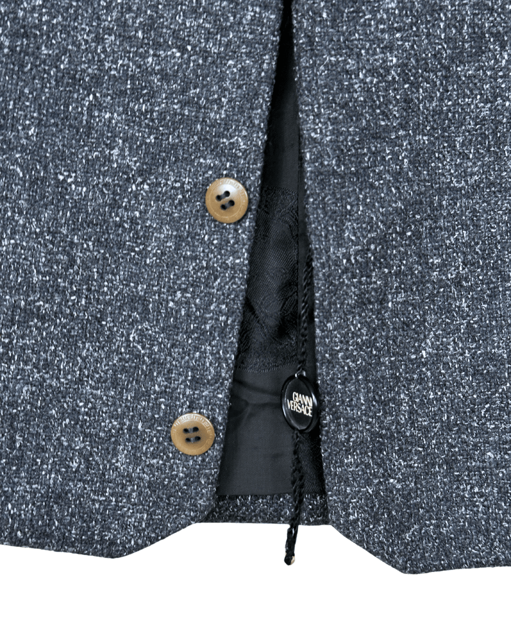 Vintage Gianni Versace Couture Vest – Made in Italy (Early '90s) - Funkify