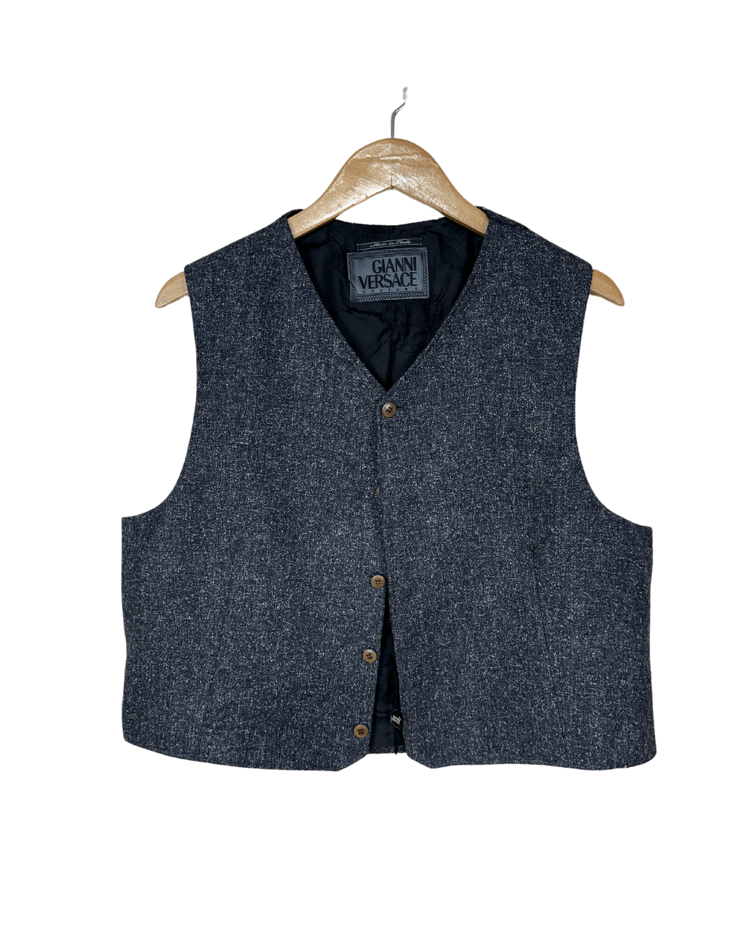 Vintage Gianni Versace Couture Vest – Made in Italy (Early '90s) - Funkify