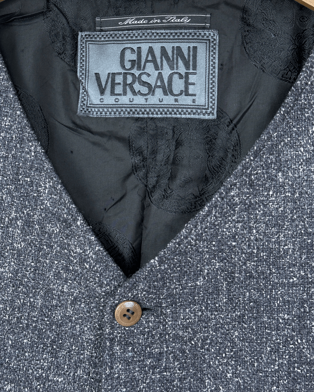 Vintage Gianni Versace Couture Vest – Made in Italy (Early '90s) - Funkify