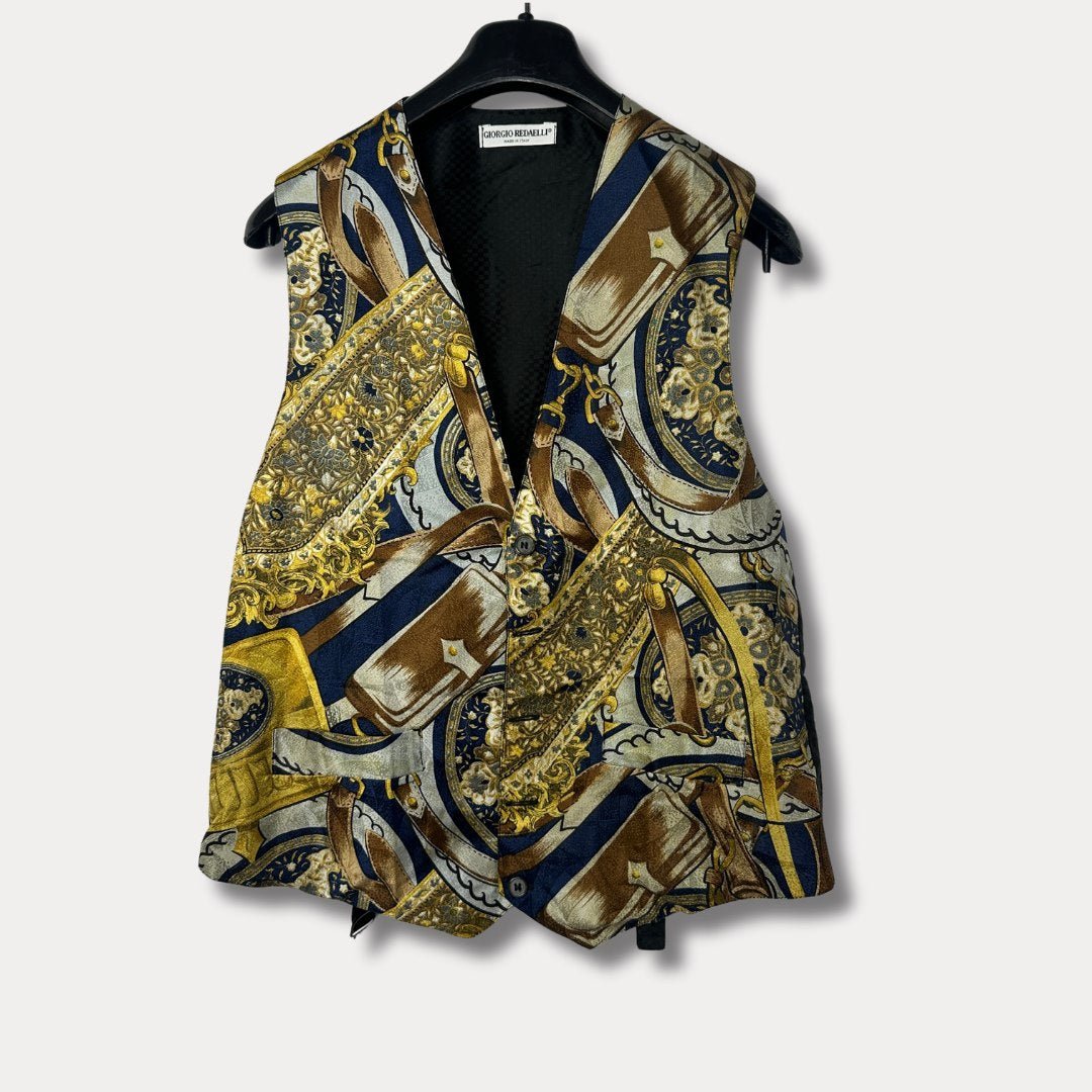 Vintage Giorgio Redaelli Vest Made in Italy Medium - Funkify