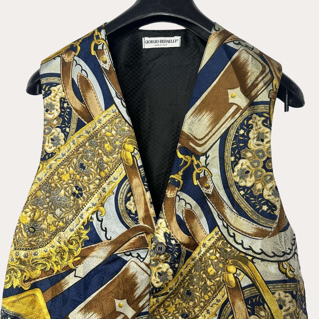 Vintage Giorgio Redaelli Vest Made in Italy Medium - Funkify
