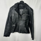 Vintage Gossip Genuine Leather Women's Jacket Small - Funkify
