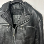 Vintage Gossip Genuine Leather Women's Jacket Small - Funkify