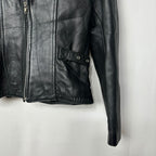 Vintage Gossip Genuine Leather Women's Jacket Small - Funkify