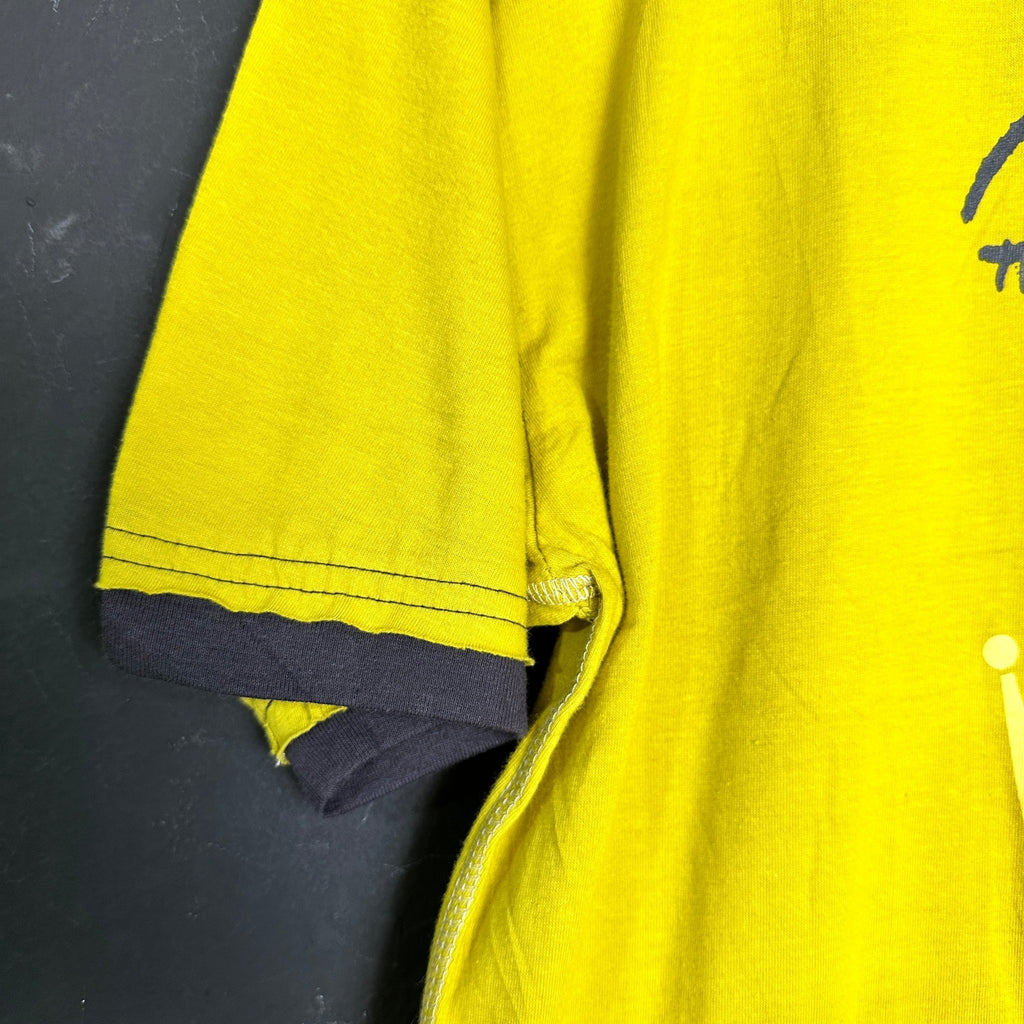 Vintage Graphic Stitch Detailing Tee - Funkify