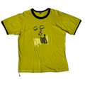 Vintage Graphic Stitch Detailing Tee - Funkify