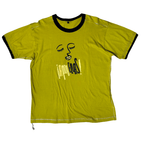 Vintage Graphic Stitch Detailing Tee - Funkify