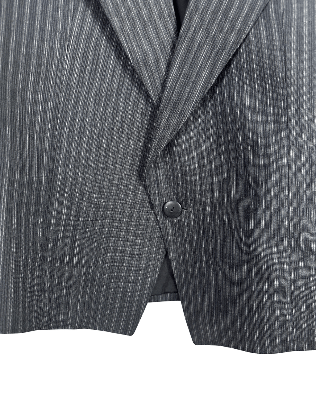 Vintage Greiff Vetements Pour Hommes Wool Blend Cropped Blazer - Size 48 - Funkify