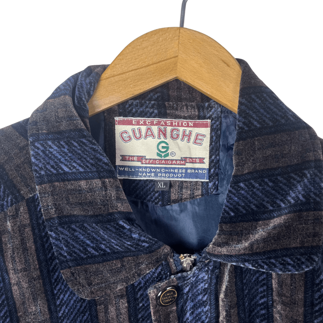 Vintage Guanghe Velvet Jacket Large - Funkify
