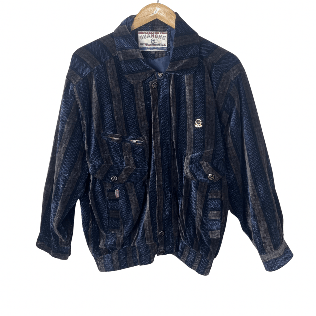 Vintage Guanghe Velvet Jacket Large - Funkify