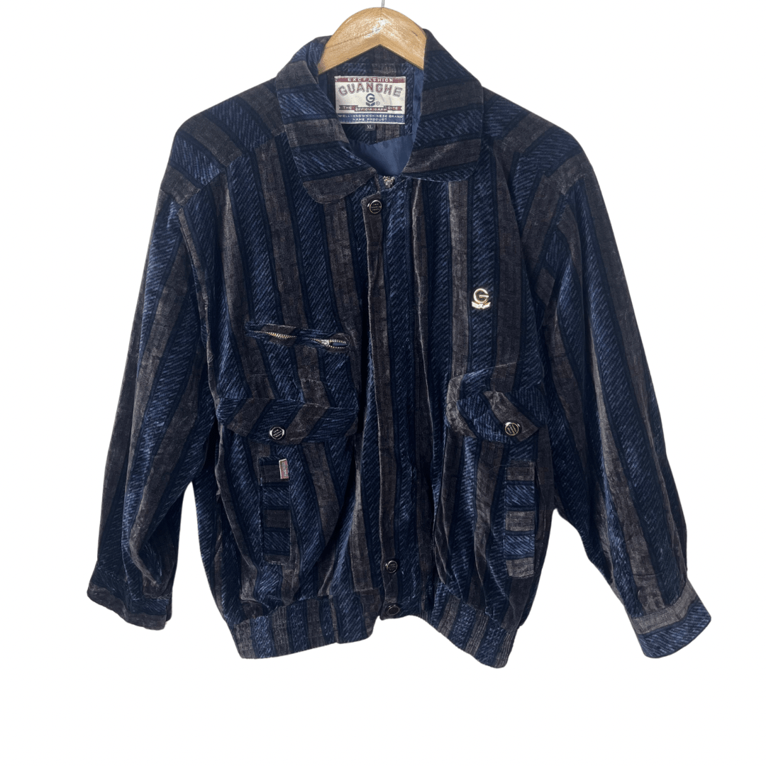 Vintage Guanghe Velvet Jacket Large - Funkify