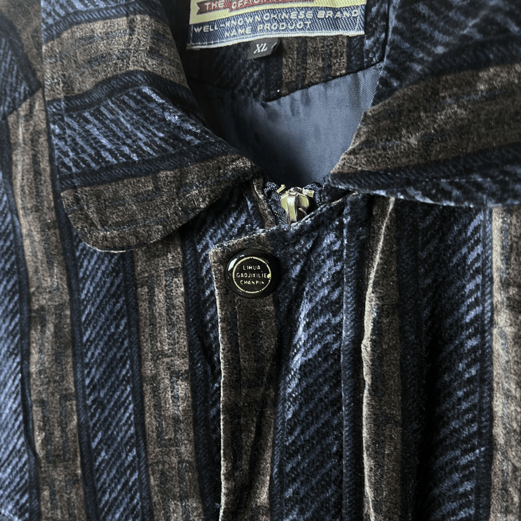 Vintage Guanghe Velvet Jacket Large - Funkify