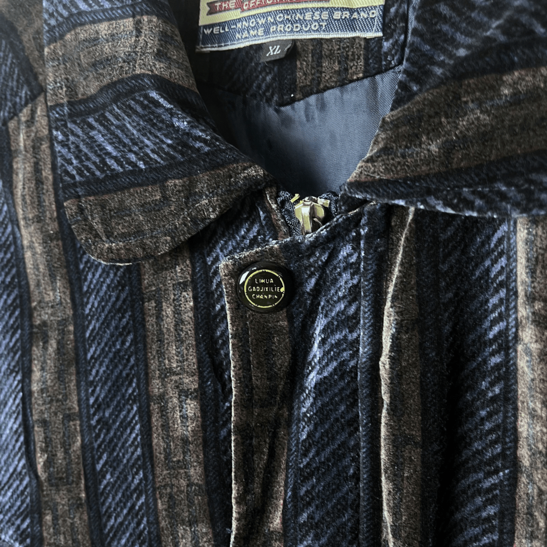 Vintage Guanghe Velvet Jacket Large - Funkify
