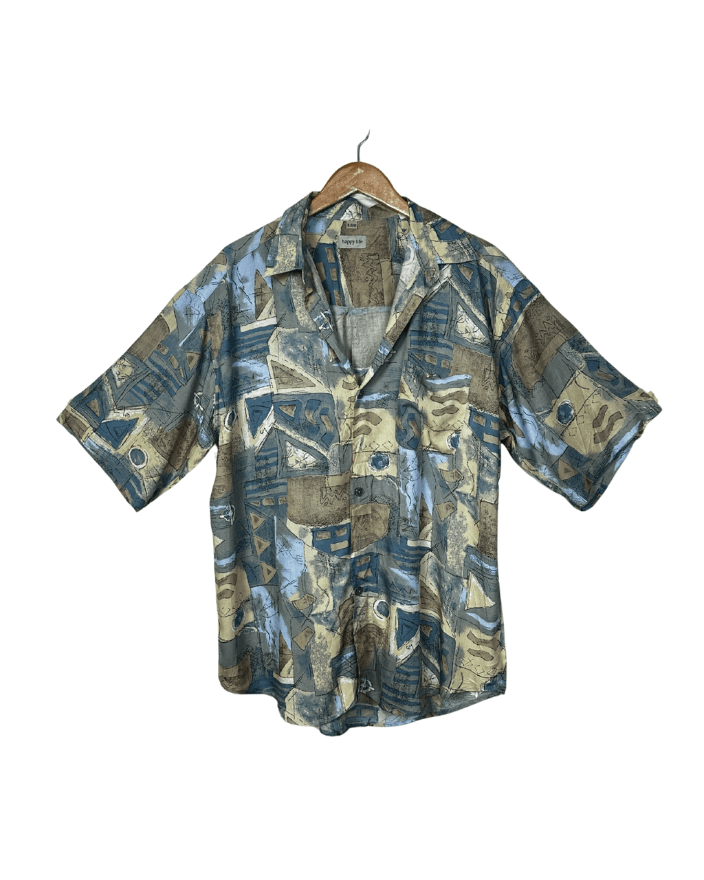 Vintage Happy Life Shirt 2XL - Funkify