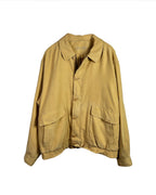 Vintage Harrington Style Button Front Jacket - Funkify
