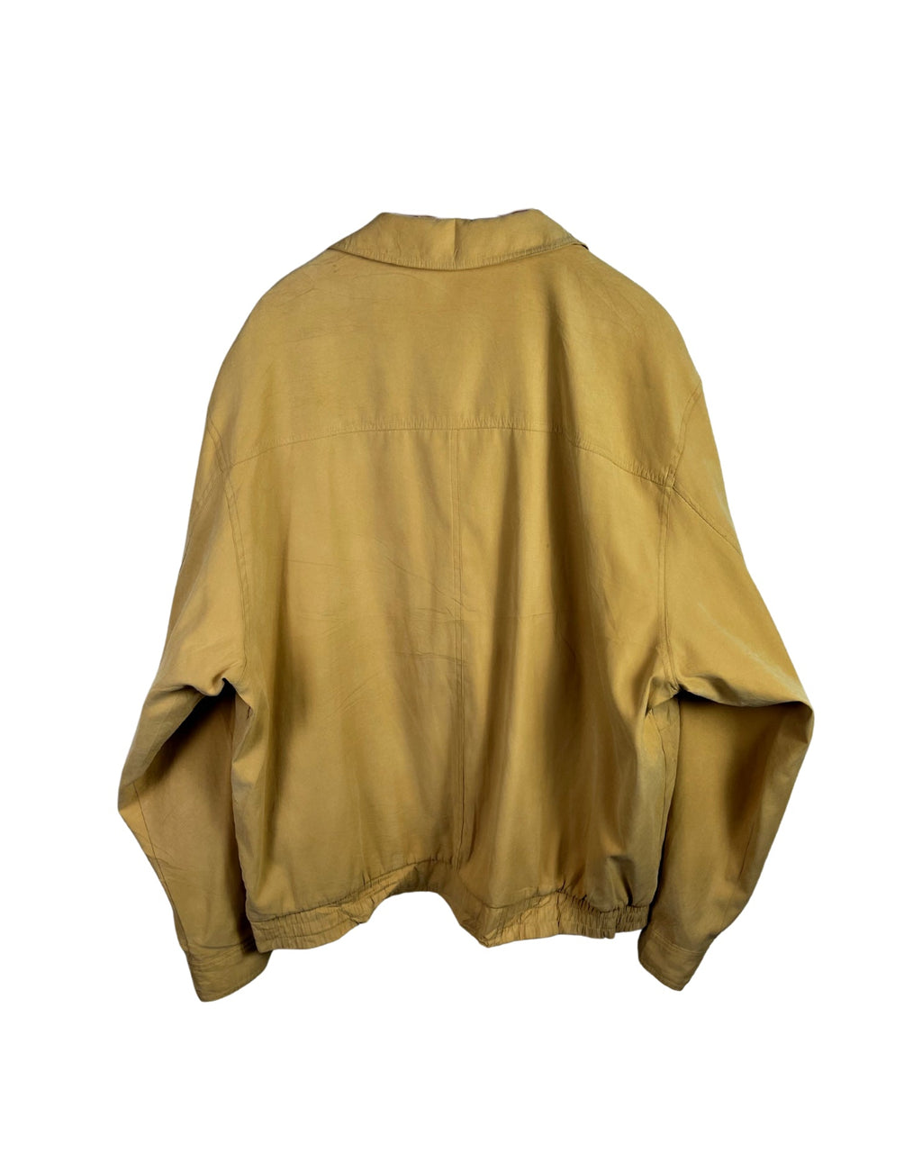 Vintage Harrington Style Button Front Jacket - Funkify