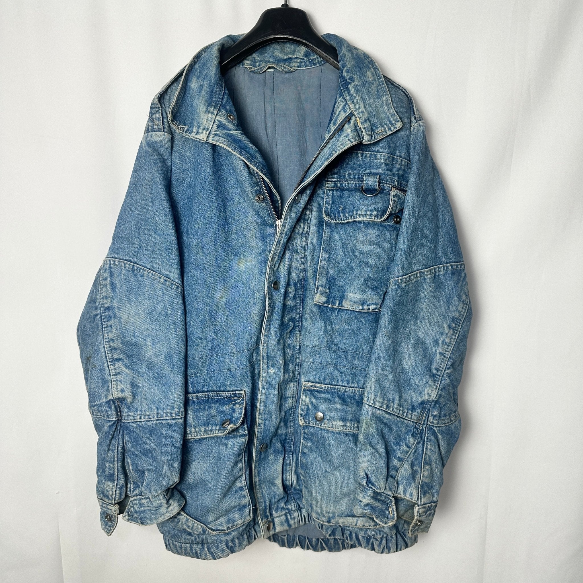 Vintage Heavy Duty Denim Jacket XL - Funkify