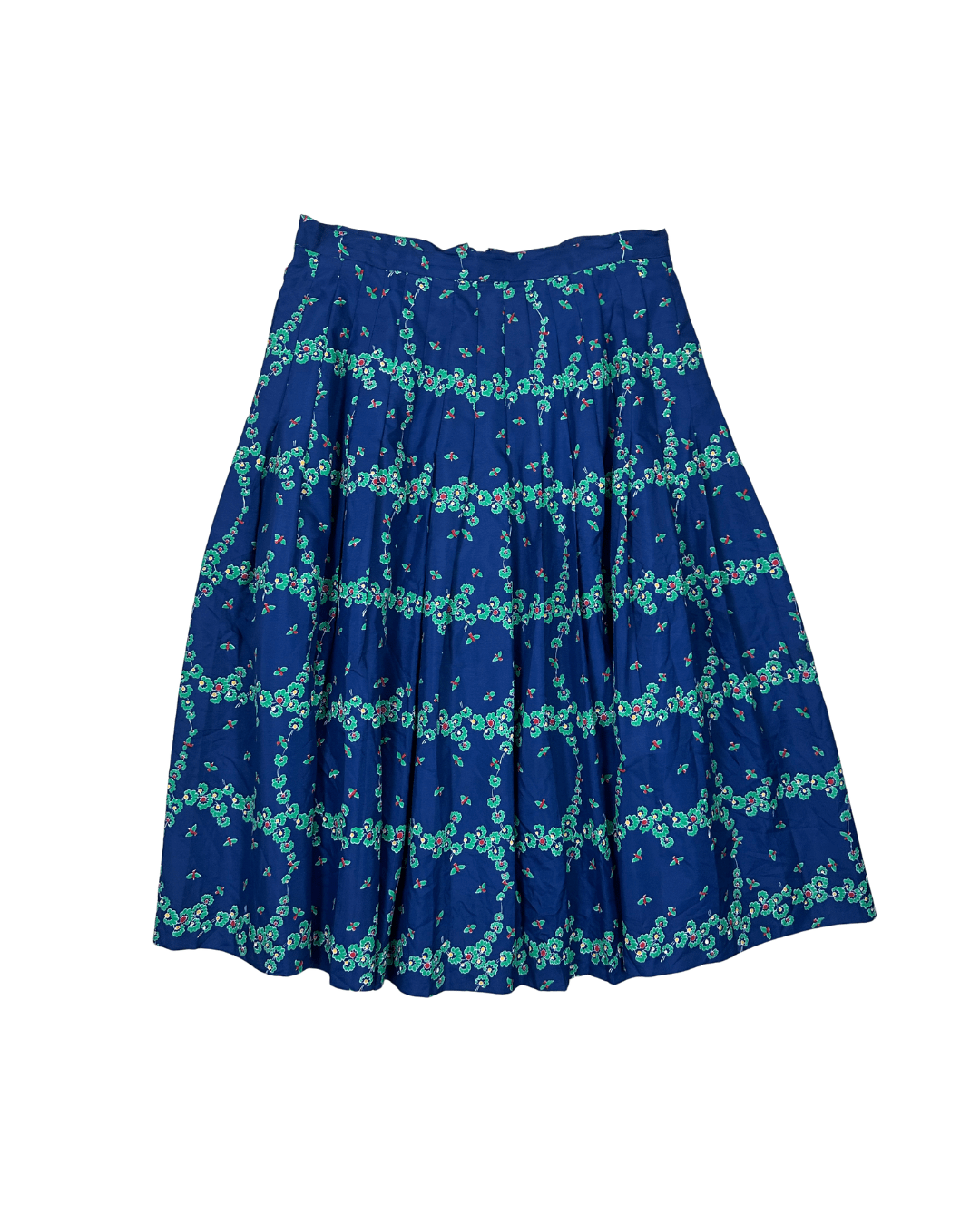 Vintage H&M Pleated A - Line Skirt - Large - Funkify