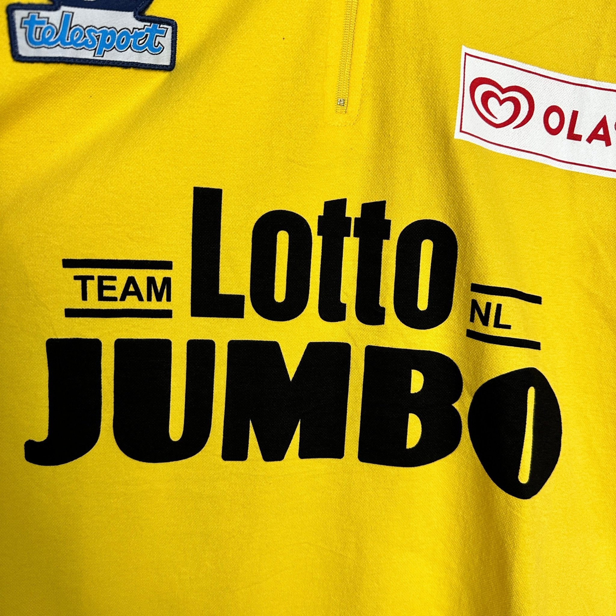 Vintage Holland UCI Tour Lotto Jumbo Cycling Jersey - Funkify