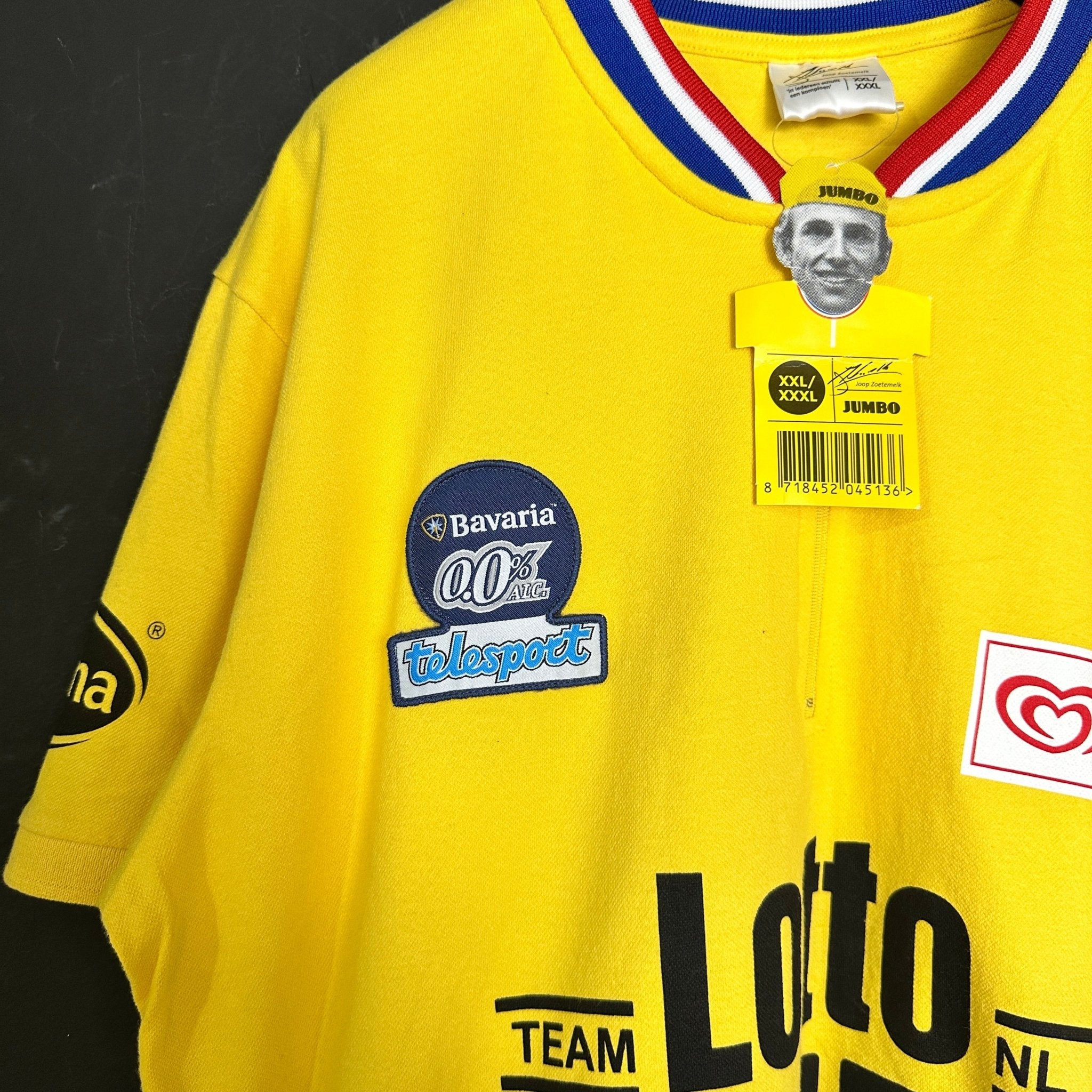 Vintage Holland UCI Tour Lotto Jumbo Cycling Jersey - Funkify