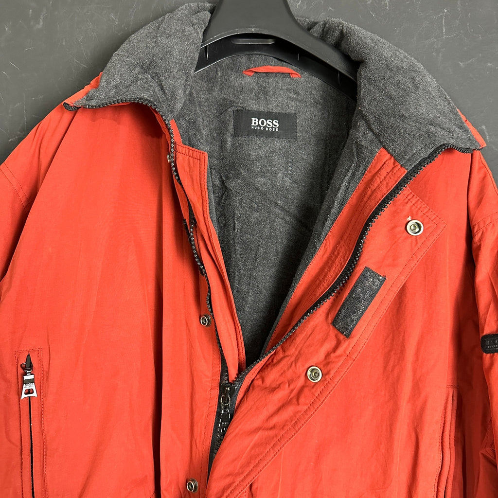 Vintage Hugo Boss Fleece Lined Jacket - Funkify