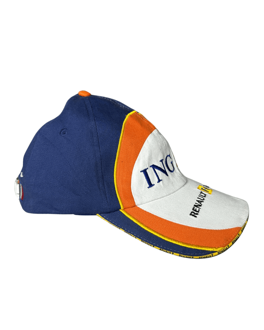 Vintage ING Renault F1 Team Racing Cap – One Size - Funkify