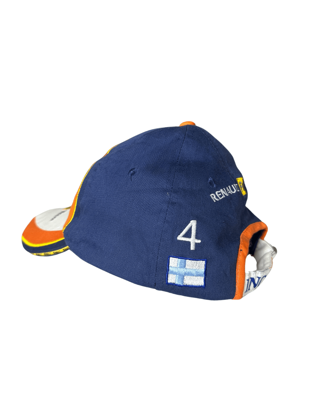 Vintage ING Renault F1 Team Racing Cap – One Size - Funkify