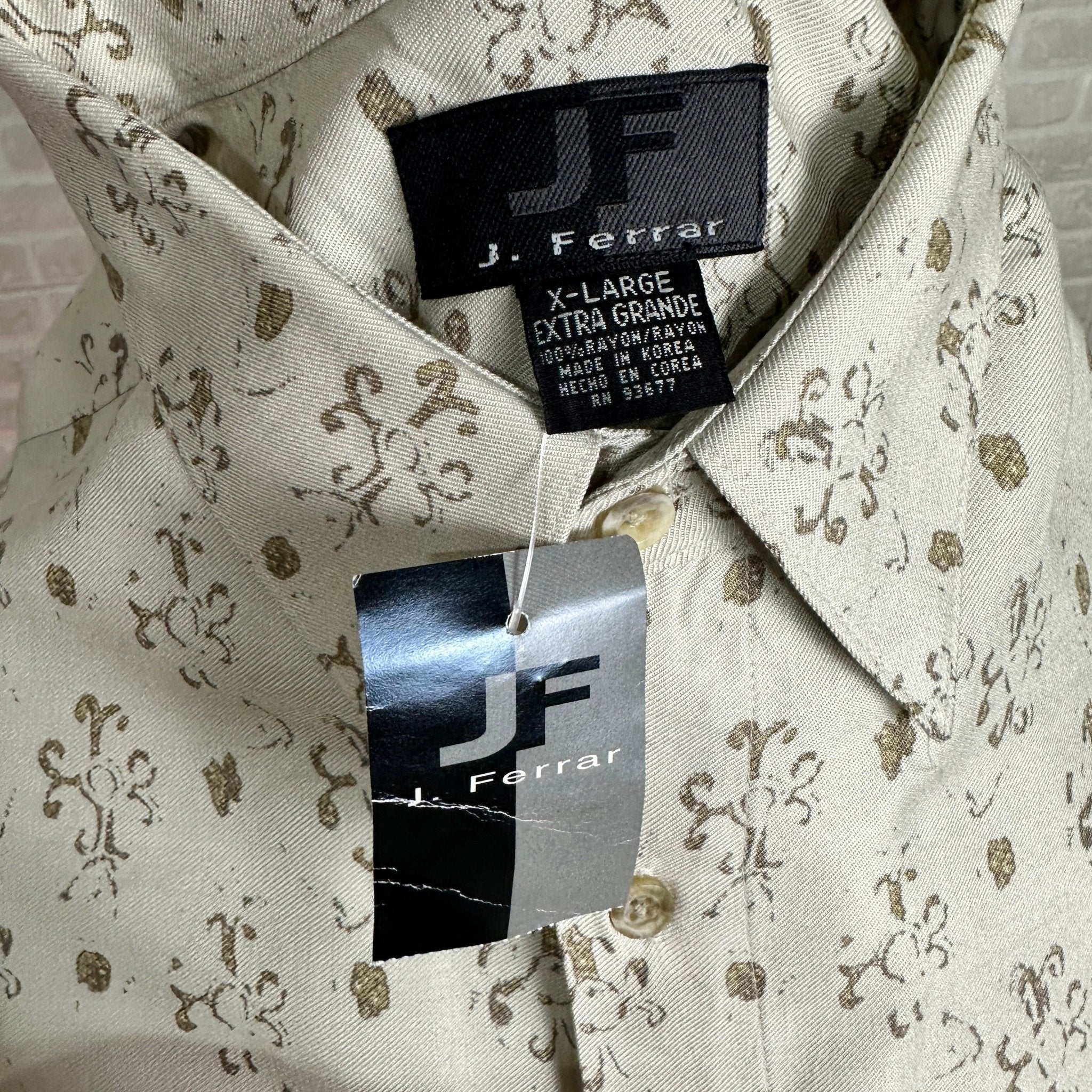 Vintage J Ferrar Shirt - Funkify