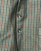 Vintage J. Harrison Checkered Wool Blazer - Made in Italy 54 - Funkify