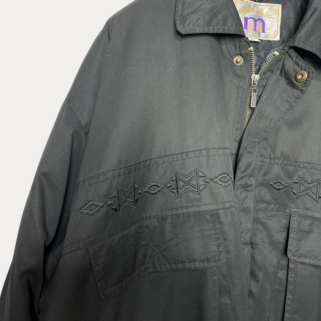 Vintage Jacket with Embroidery Detailing 2XL - Funkify