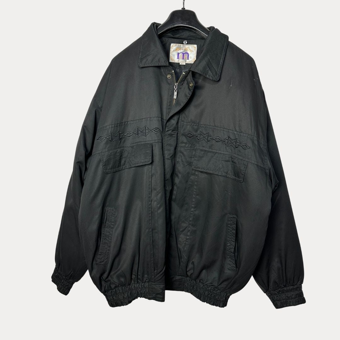 Vintage Jacket with Embroidery Detailing 2XL - Funkify