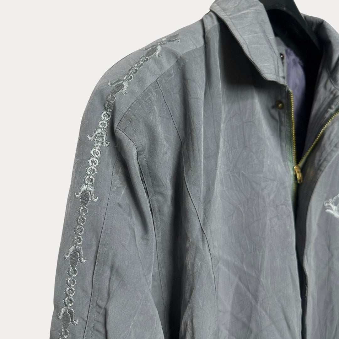 Vintage Jacket with Embroidery Detailing - Funkify