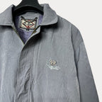 Vintage Jacket with Embroidery Detailing - Funkify