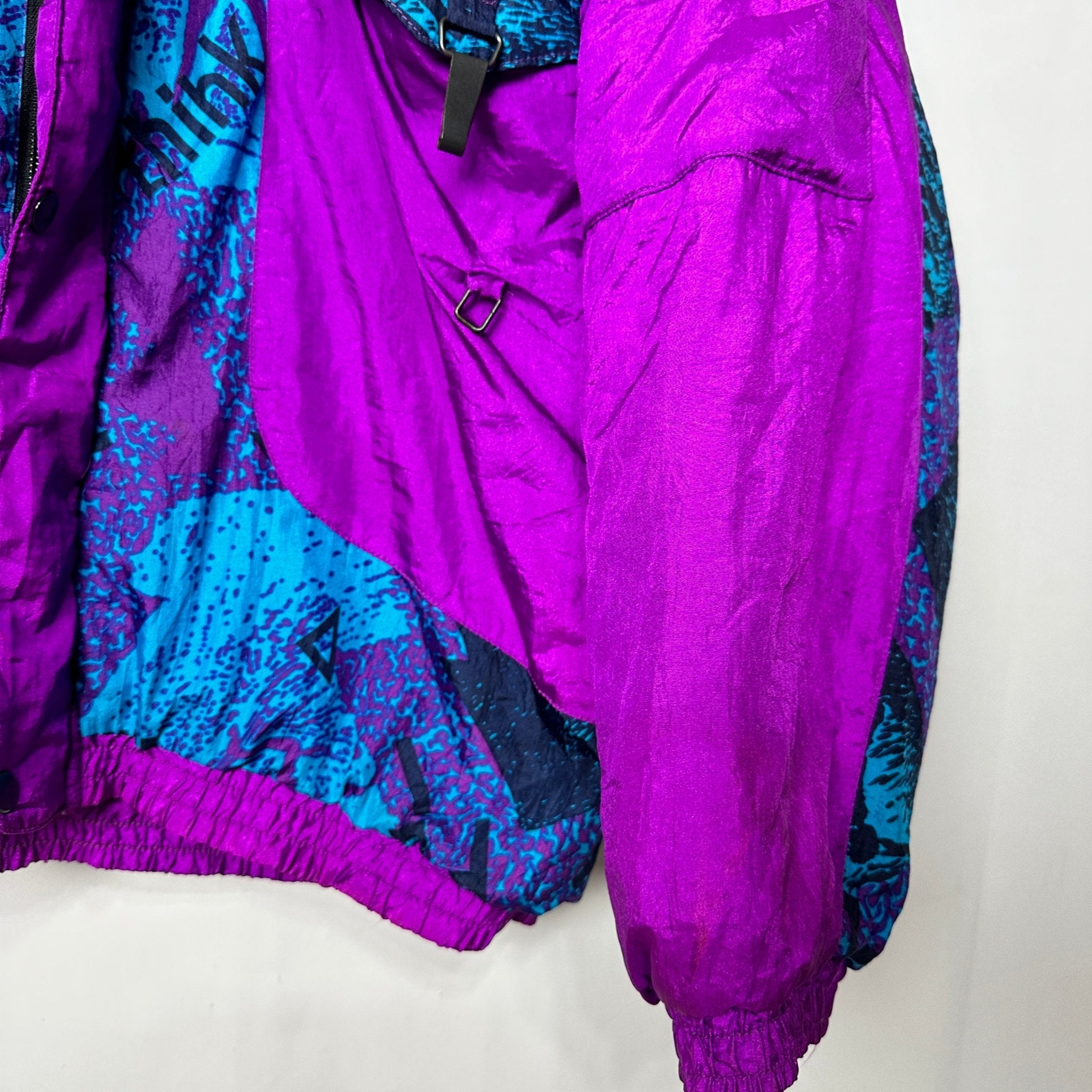 Vintage Jacket with Foldable Hood XL - Funkify