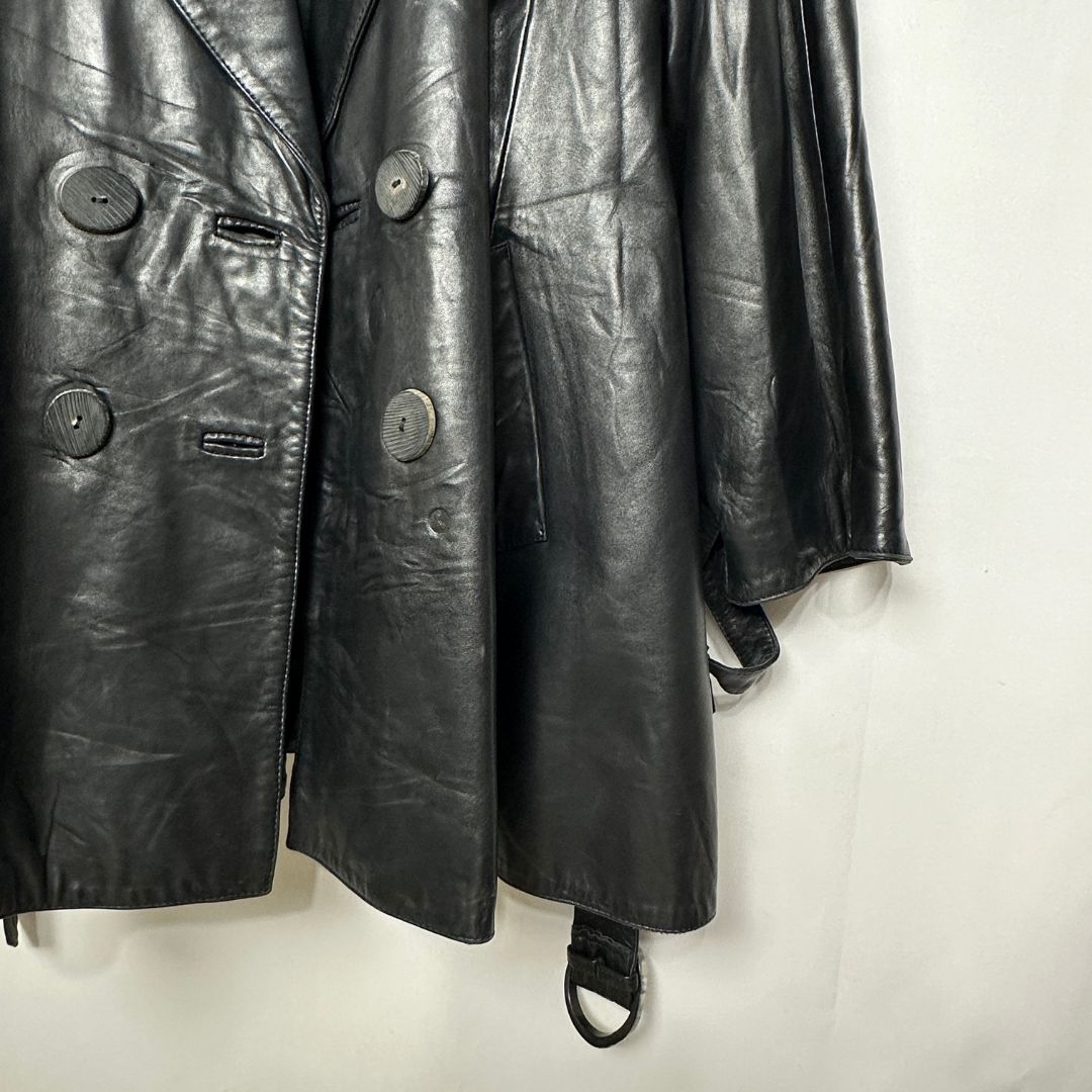 Vintage Jane Norris Genuine Leather Women's Coat - Funkify