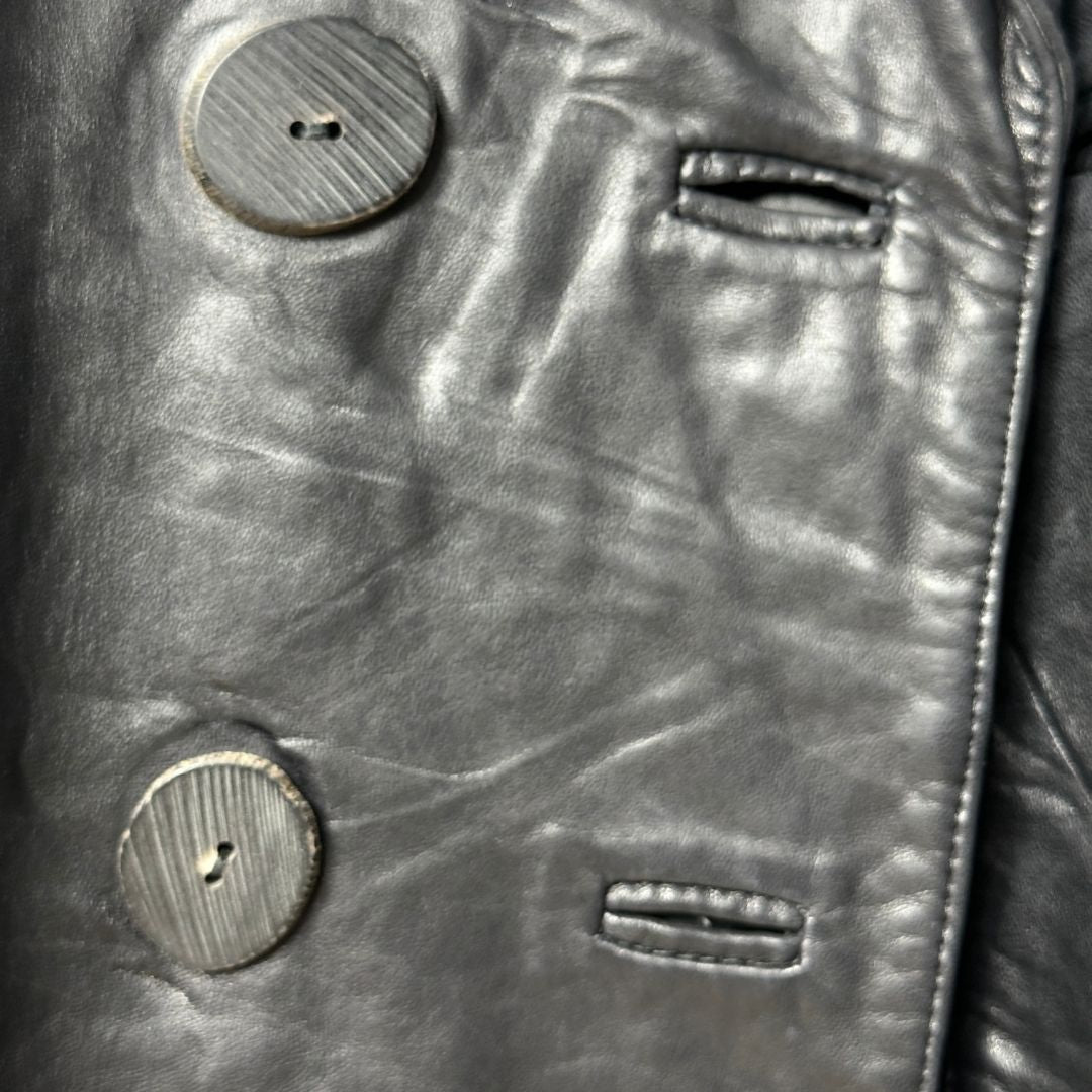 Vintage Jane Norris Genuine Leather Women's Coat - Funkify
