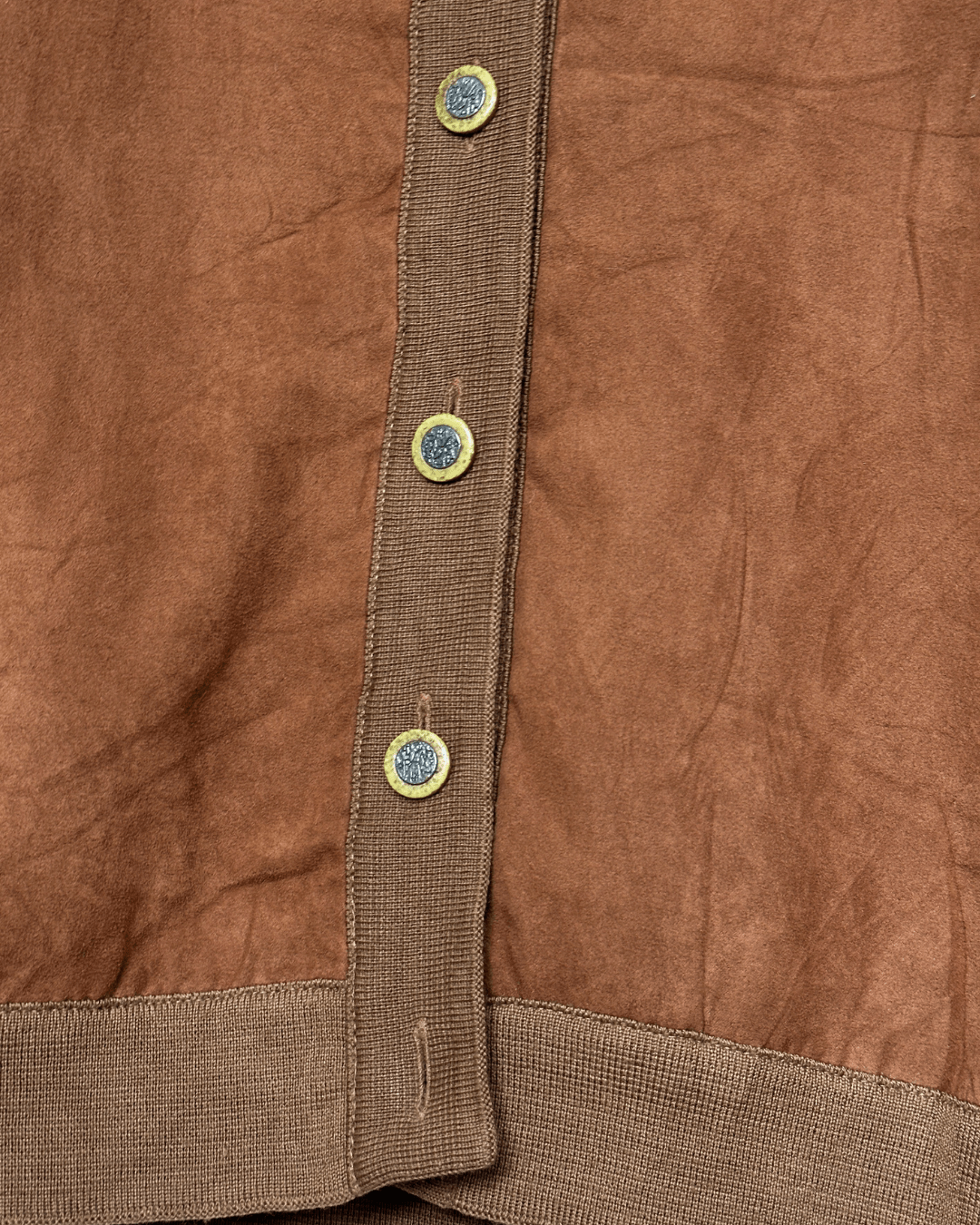 Vintage Janine Pauporte Women's Suede Jacket - Funkify