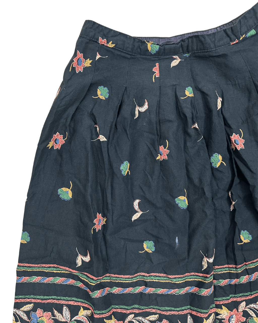 Vintage Kappani Patterned Skirt - Funkify