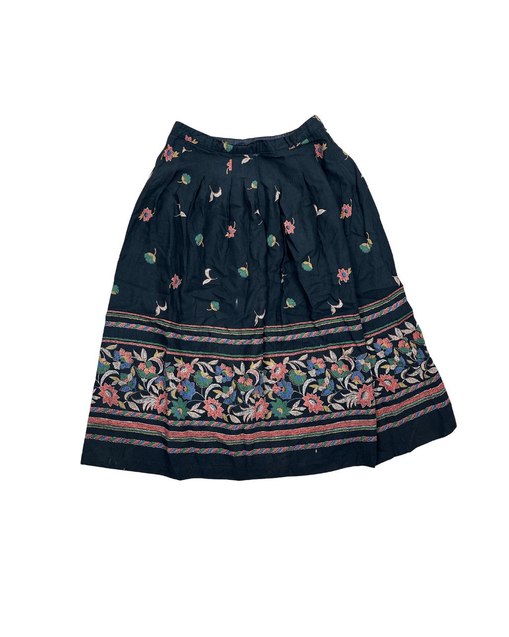 Vintage Kappani Patterned Skirt - Funkify