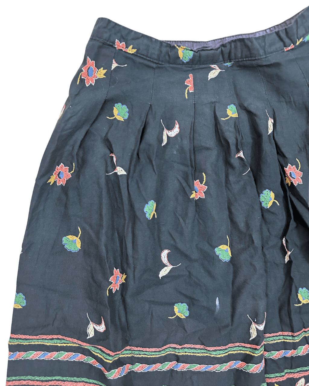 Vintage Kappani Patterned Skirt - Funkify