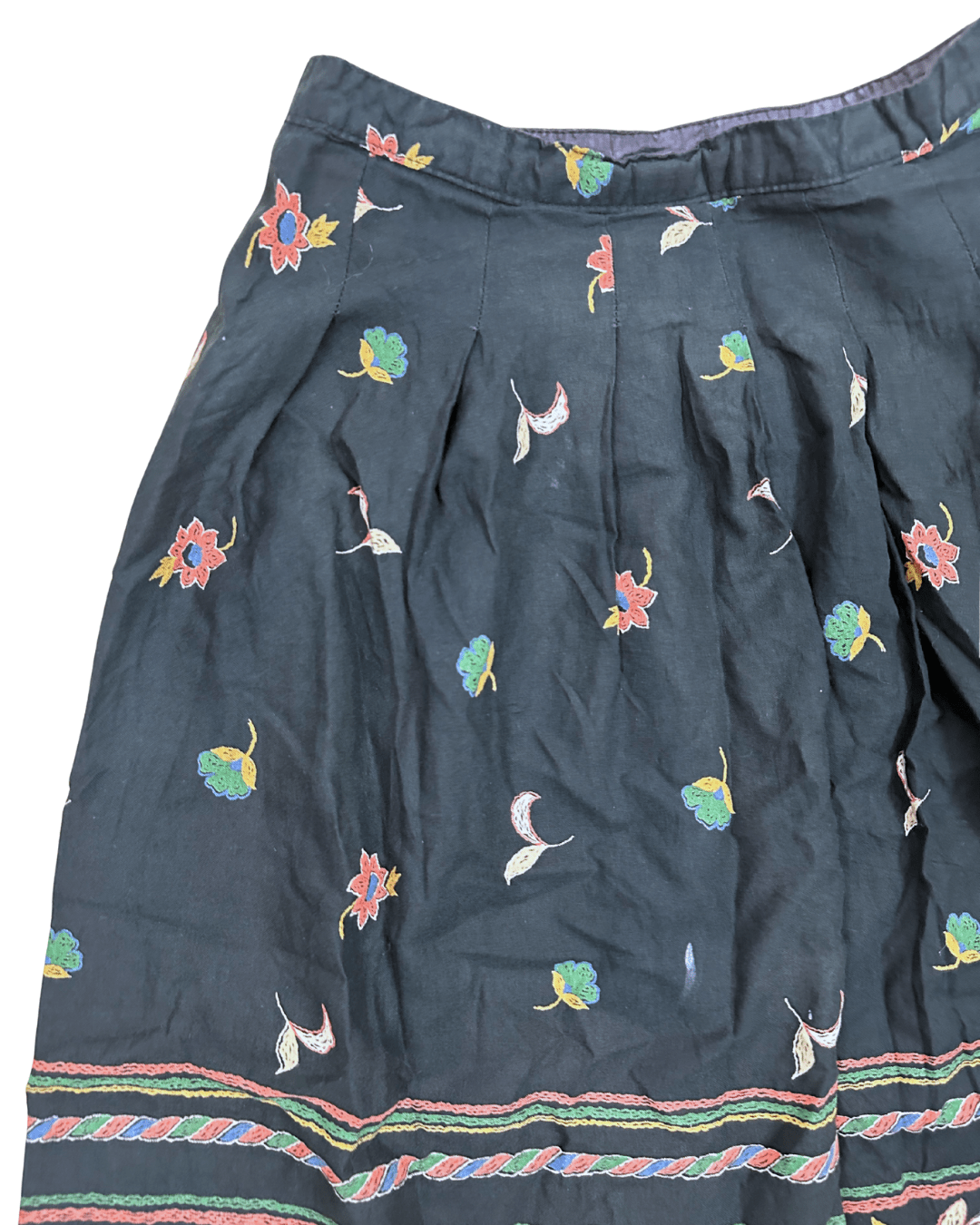 Vintage Kappani Patterned Skirt - Funkify
